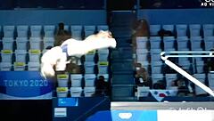 hey, check out these perfect asses in diving heels!