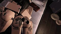 Mating Season Creampie for Two Horny Bunnys