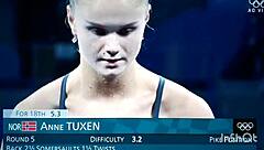 hey, check out these perfect asses in diving heels!