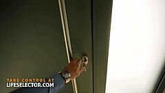 Petite blonde babysitter Candee Licious tempts with foot fetish play in interactive POV