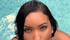 I love watching this usa couple with big ass blowjob and monster cock interracial action outdoors