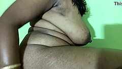 Indian mature woman exposes naked breasts vagina and anus