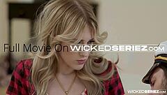 Oh, Sunny, your gold melons are just perfect for this deepthroat scene with petite teen Melody Marks!