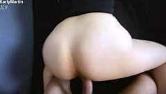 Pawg College Girlfriend Karlymartin Loves Rough Doggystyle Sex With Curvy Submissive Ass Shaking As Friend Bends Her Over Fat Ass