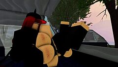 i wake up tired girl by penetrating her tight pussy with my hard cock outdoors until creampie fan request