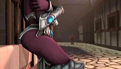 Giantess Anal Vore with Huge Insertion Sounds!