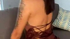 Masturbating Intensely Thinking About Neighbor's Cock While Cuckold Husband Sleeps