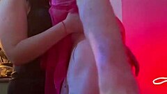 Trans Girlfriend Boldly Fucks Sexy Neighbor's Mouth With Anal Masturbation And Blowjob