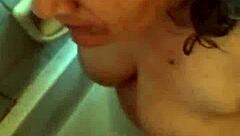 i suck his cock then we hump until he cums on my body