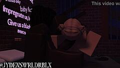 White blonde girl wanders into the hood to find bbc