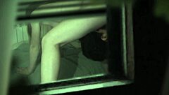 Discovered pretty amateur teen fucking with neighbor in homemade action