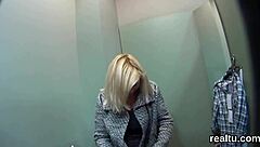 Czech Teen Seduced In Mall Strips And Fucks Hard In POV Action