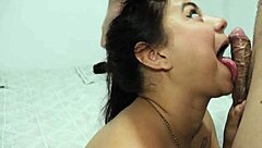 i invite a sexy latina with big ass to my house for casting interview and homemade fun