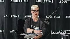 We sat down for a casual chat with adorable redhead pornstar Sophia Locke during her interview