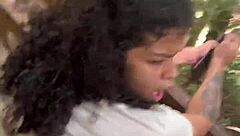 Vlog Fucking My Hot Colombian Girlfriend On Public River With Facial Cumshot