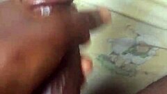 Bbc Masturbating With Monster Big Black Cock In Solo Action