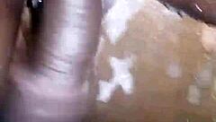 Young Boy With Monster Big Black Cock Shaves And Masturbates Privately