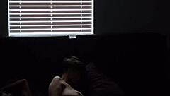 big titt lesbian plays with toys & takes bbc in her shaved pussy 😏