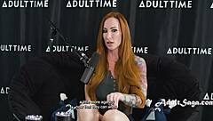 We sat down for a casual chat with adorable redhead pornstar Sophia Locke during her interview