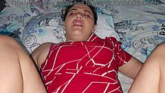 blonde whore tells me lets fuck before going to sleep