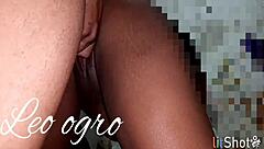 Socando no bocetão da Myllena Rios big black pussy