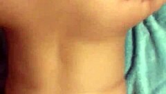 Petite babe with small tits takes huge cock in anal pov sex