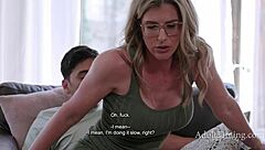 Hot Milf Teaches Nerdy Guy Grinding Secrets in Taboo Seduction Encounter?