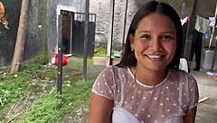 Oh My God! Public Colombian Student Gets Fucked By Teacher On Balcony!