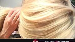 cute petite teen cassie teases with naughty blowjob, sucking cock until cumshot in pov scene