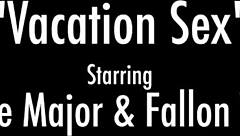 Italian Milf Fallon West Rides Rome Major's Big Black Cock Doggy Style. She Takes Cum Inside For Intense Orgasm!