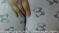 I feel so aroused in my pajamas, fingering my big ass and clit until I squirt with intense passion.