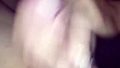 Feeling intense passion as Argentinian wife handjobs cumshot creampie with seductive muse