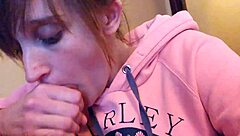 Amateur Blowjob Then Creampie With Cumshot Friend Girlfriend Fucking Oral Homemade Redhead Cum Pussy Orgasm Deepthroat