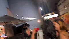 Fomos No Fast Food For Outdoor Lesbian Fun With Natural Tits!