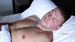 He calls her pretty girlfriend early morning for passionate rough couple fucking in cute homemade action