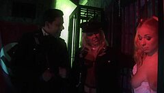 niki blond fucks hot cop steliana and rides her partners cock for anal