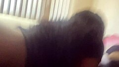 sneaky phone sex leads to intense doggystyle action with loud moaning and big ass shaking