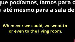 Brazilian teen gets anal from huge cock in taboo scene