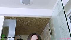 Stunning Czech Model Took A Shower