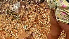 Futanari Riding Big Black Cock Quickie