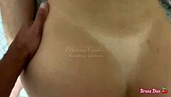 Swallowing Cuckold's Cum While Riding Best Friend Doggystyle