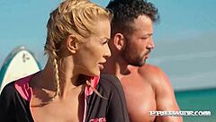 Private Com - Blonde Babe Cherry Kiss Squirts And Gets Facial Outside With Intense Anal Assfucking And Cock Riding