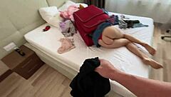 i got stuck in a suitcase like an idiot