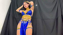 bold colombian lady spreads huge tits and big ass for intense fucking with arab asian amateur anal action in rough domination