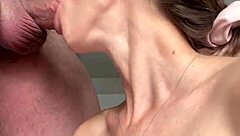 Sloppy Blowjob Deepthroat Face Fucking And Throatpie For Gina Gerson With Cum In Mouth!