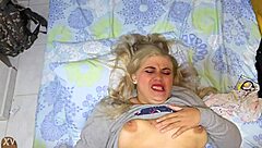 perfect clip of golden blonde meeting a nasa beauty