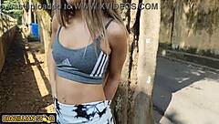 A filha do patrão chamou o peão pro mato pra uma aventura selvagem e excitante