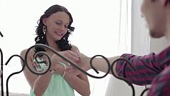 vera lunina likes when he finishes on her intimate area so she can see it