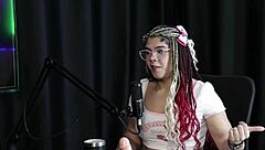 had to strip in the game and showed beautiful breasts and more - sofie lollipop