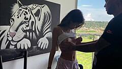 hey check out this story where watching the passage gets her excited for fun times complete